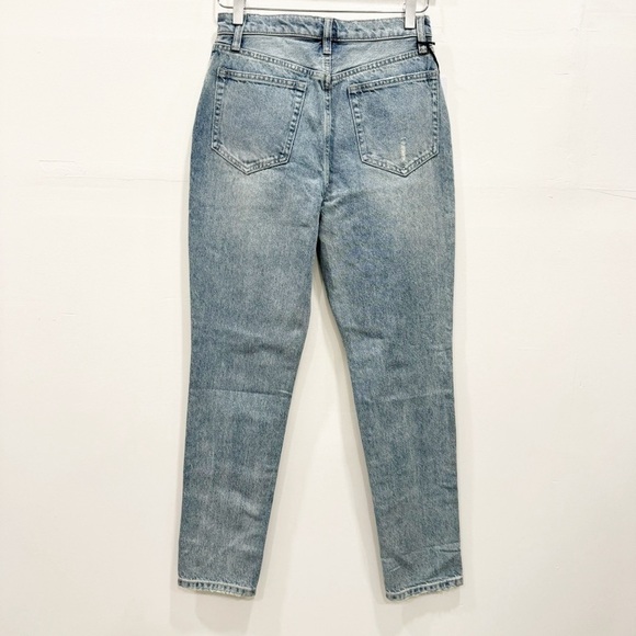 WeWoreWhat The Danielle w/Crystal Buttons Rigid Indigo Jeans Size 27 - Picture 2 of 10